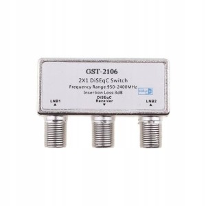 Przełącznik DiSEqC 2/1 3dB ATELYS