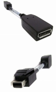Adapter Display Port Mini(M) do Display Port(F)