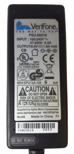 VeriFone 6.5V 1.8A PSU-00019 1.jpg