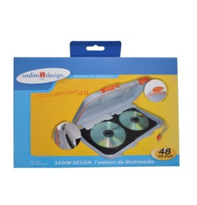 Case Etui na 48 CD/DVD CD Guardian