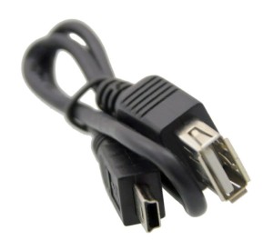 Kabel USB A na Mini USB 30 cm