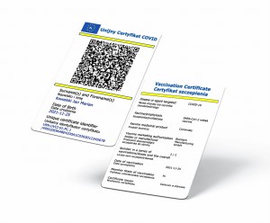 Certyfikat Szczepienia EU paszport covid