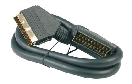 Przewód Kabel Euro Scart 21-PIN 120 cm Gold Optex 3.jpg