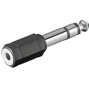 Adapter Przejściówka Jack Wtyk 6,35 Gniazdo 3,5
