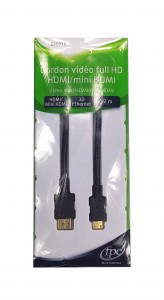 Przewód HDMI 1.4 HDMI A -> Mini HDMI C 200 cm