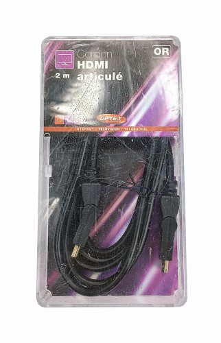 Przewód Kabel HDMI 1.4 FullHD Obrotowy 200 cm Optex 725193 2.jpg