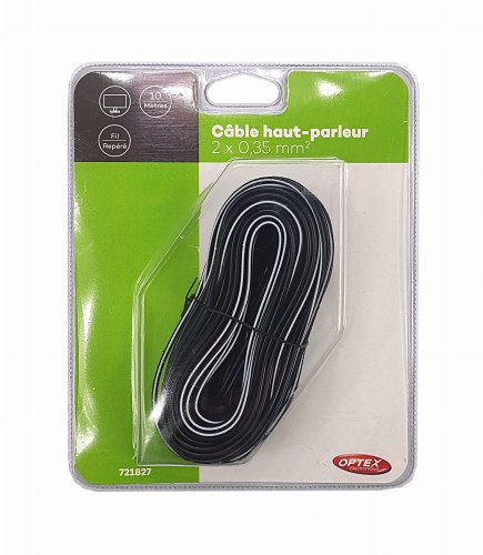 Przewód Kabel Głośnikowy 2x0,35 mm 2 żyły 10 metrów Optex 721827 1.jpg