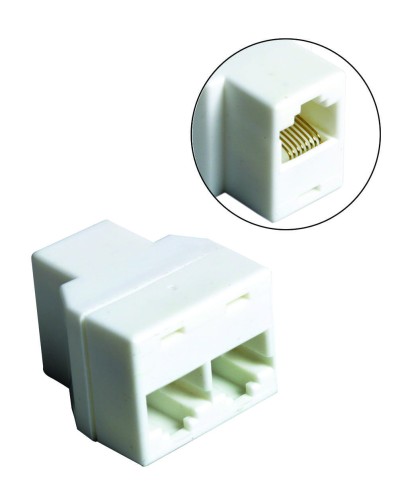 Rozdzielacz Splitter RJ-45 2xRJ-45 Rozgałęźnik 1.jpg