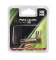 Wtyczka Gniazdo Antenowe typ 9,5 Kątowa Gold Optex 051027 1.jpg