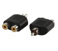 Adapter Rozdzielacz Chinch RCA M - 2x RCA F Optex 1.jpg