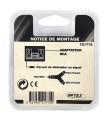 Adapter Rozdzielacz Chinch RCA M - 2x RCA F Optex 3.jpg