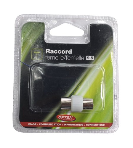 Adapter Przejściówka Złączka Antenowa 2x Żeńska 9,5 Optex #Ł 009162 1.jpg