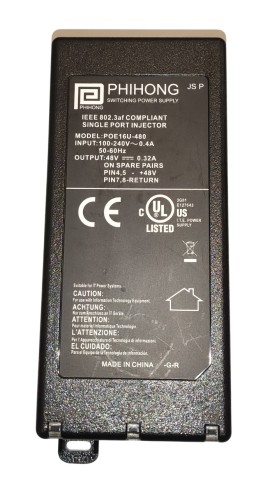 Phihong 48V 320mA PoE POE16U-480 1.jpg