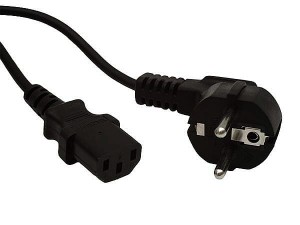 Kabel zasilający komputerowy PC 180 cm
