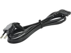 Kabel zasilający ósemka radiowy kątowy 150 cm