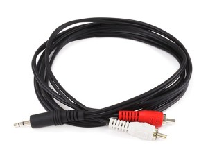 Kabel Audio Jack - 2xRCA (Cinch) 120 cm