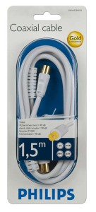 Przewód koncentryczny Philips PAL 150 cm