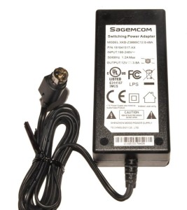 Sagemcom 12V 3.8A 4-PIN